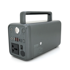 Портативна зарядна станція XO-PSA-300W потужністю 300 W, (230Wh/72000 mAh), Output:1AC+3DC+2USB+1Type-C, Black