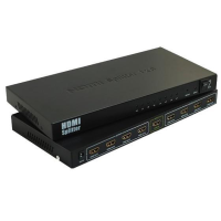 Активний HDMI-сплітер 1 = 8 портів, 3D, 1080Р, 4Kx2K, 1,4 версія, DC5V/2A Q20, Box